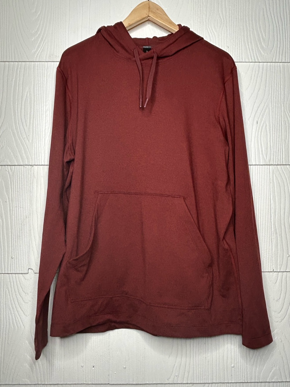 lululemon athletica Men's Hooded Pullover Sweatshirt - Deep Maroon